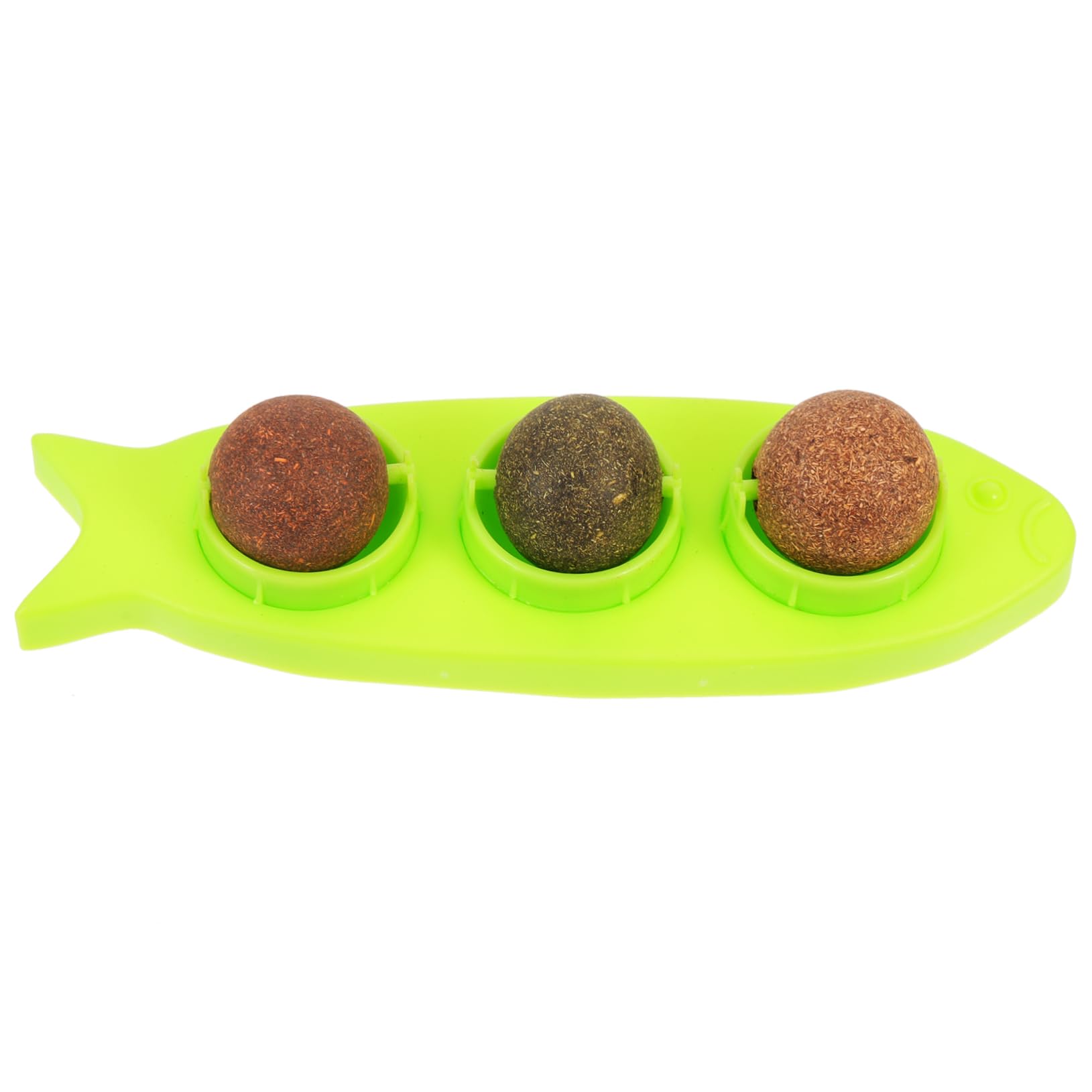 DOITOOL 2sätze Katzenspielzeug Aus Katzenminze Rotierender Interaktiver Kauspielzeugball Langlebig Mit Starkem Haftmittel Für Spielende Katzen Fördert Das Zahnfleischspiel Gesundheit
