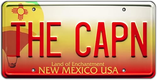 Miniatura 1 de Breaking Bad  The CAPN  Metal Stamped License Plate