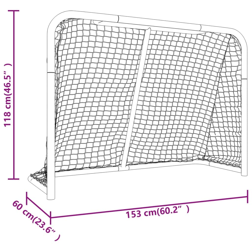 vidaXL But de Hockey buts de Hockey Filet