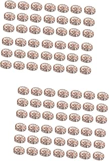 COHEALI 200 Peças Roupa De Strass Miçangas De Strass Miçangas Coloridas Rondelle Miçangas Espaçadoras Miçangas Coloridas Joias Fazendo Pingentes Pingentes Faça Você Mesmo Pingentes Strass