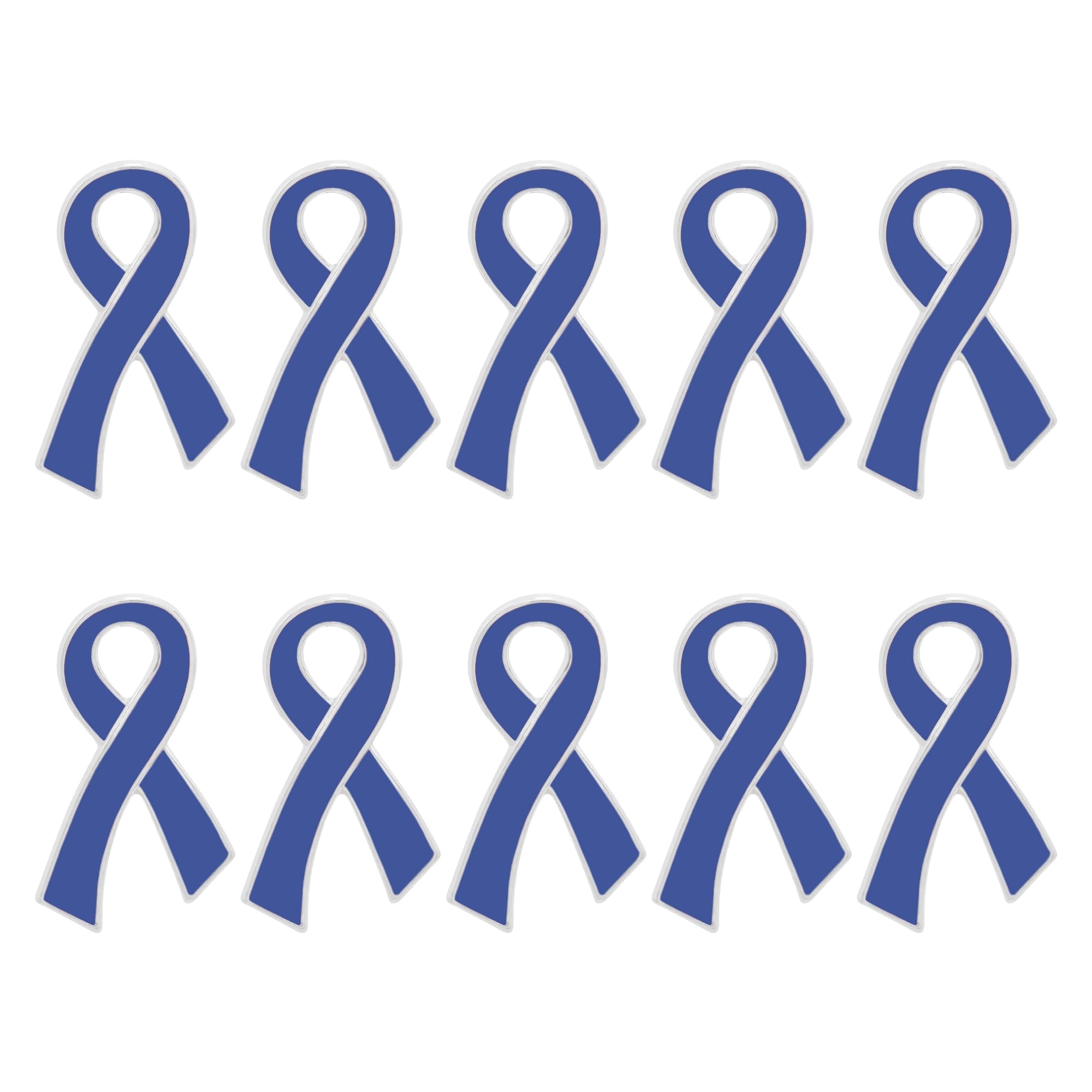 Ribbon Pins 1/5/25/100 for Cancer &amp; Disease Awareness - Various Causes - Bulk Quantities Available for Support Groups and Fundraising