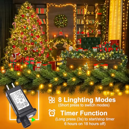 Nielfoi BG-CL3M3-306L01 100Ft 300 Led Christmas Lights Outdoor thumb #1