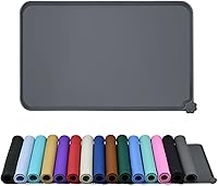 Reopet Waterproof Pet Feeding Mat with High Raised Edges - BPA-Free Silicone for Dogs Cats, Spill-Proof Floor Protector