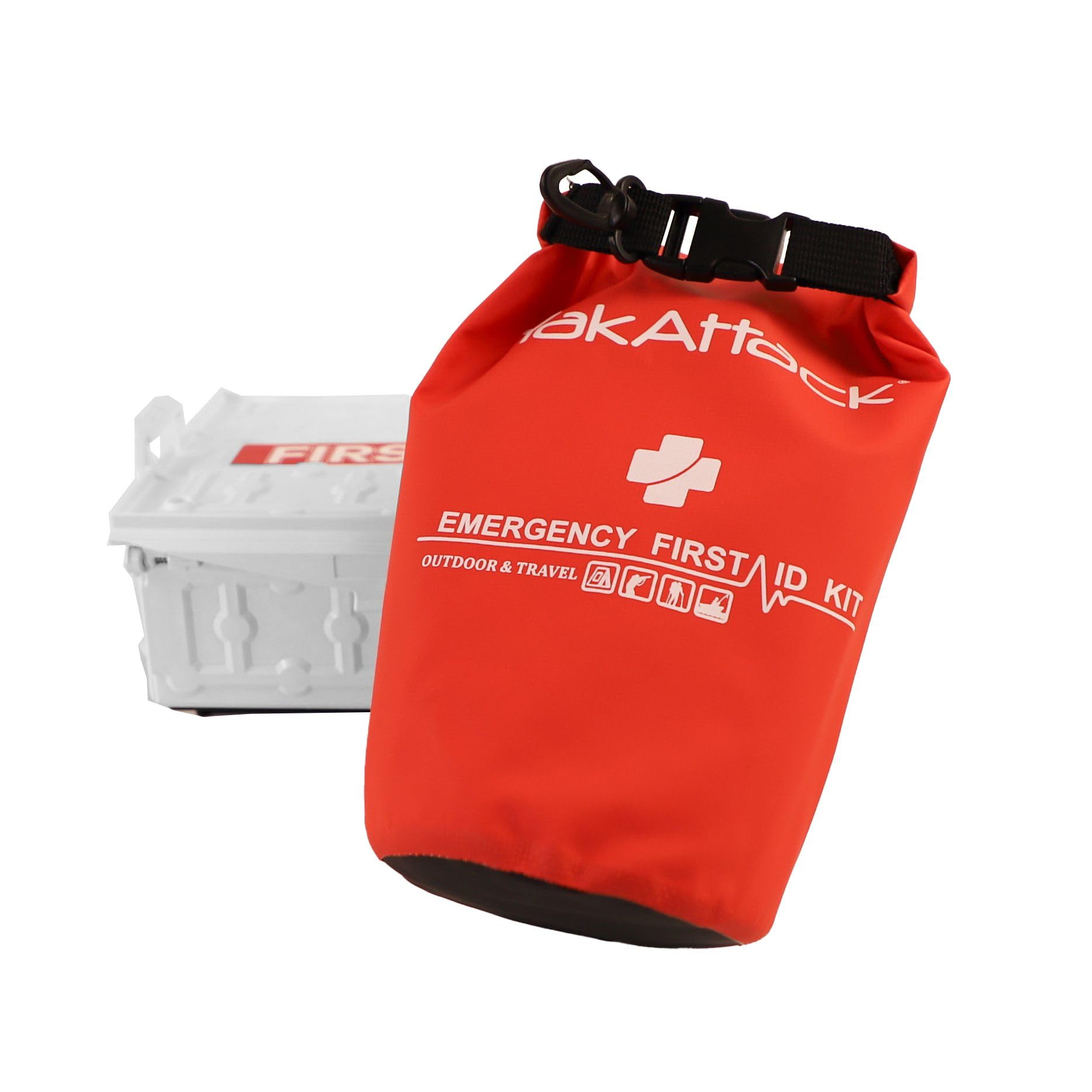 YakAttack Reel Essentials - Kit de primeros auxilios con bolsa seca | Tracpak y base de liberación rápida