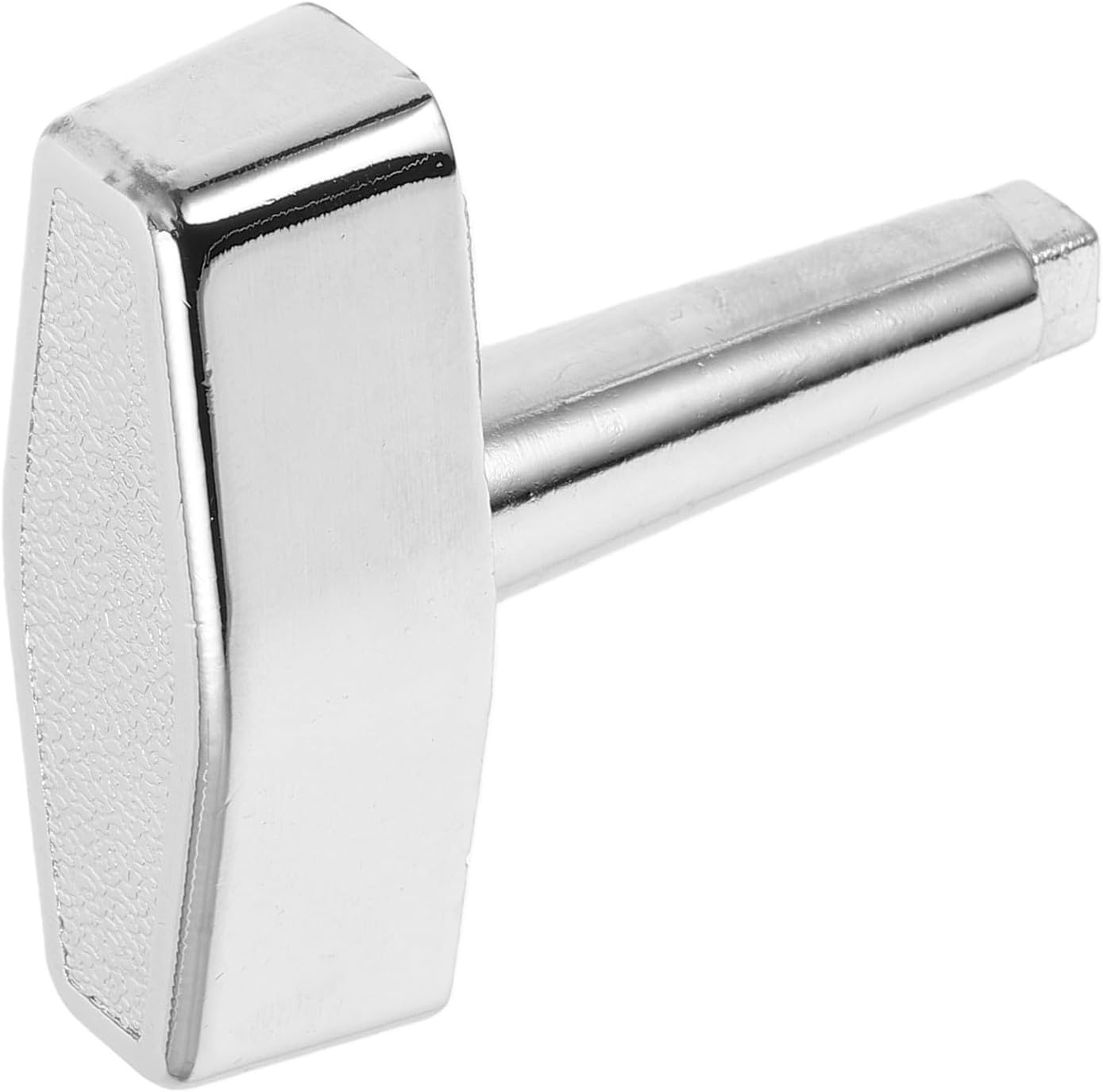 YARNOW Heavy Duty Metal Gumball Machine Handle Replacement for Vending Machine Accessories Featuring Firm Grip and Easy Installation Silver Crank Handle and Maintenance