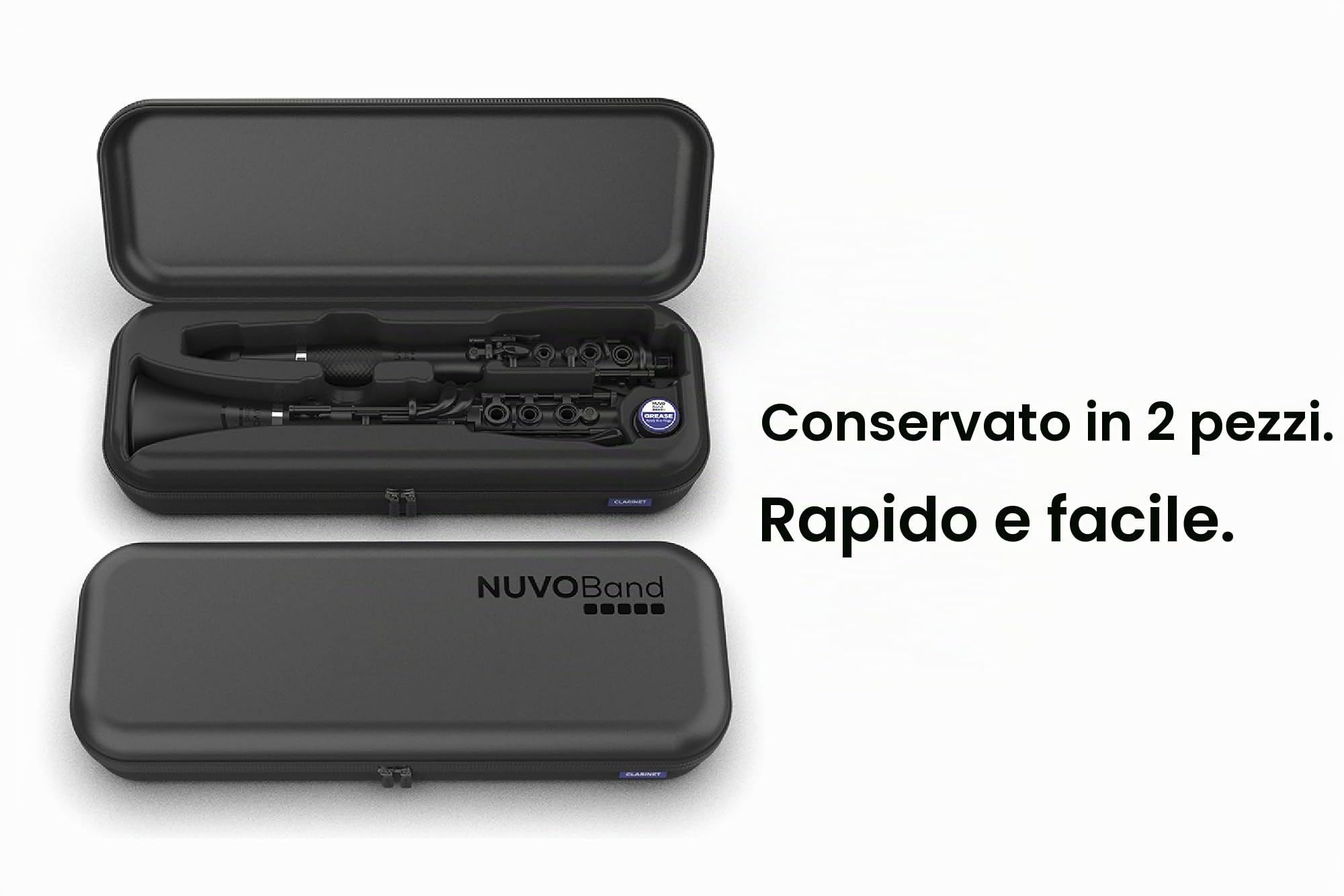 NUVO Banda, clarinetto, nero