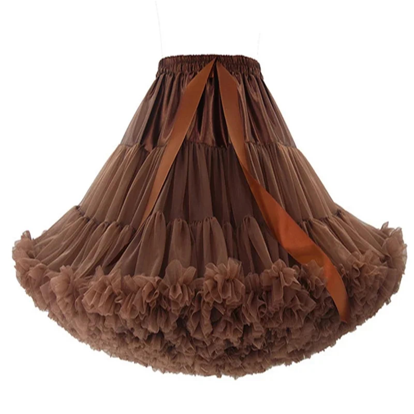 Jupon de dessous Jupe tutu bouffante for femme, jupon de robe bal, jupe danse ballet princesse moelleuse