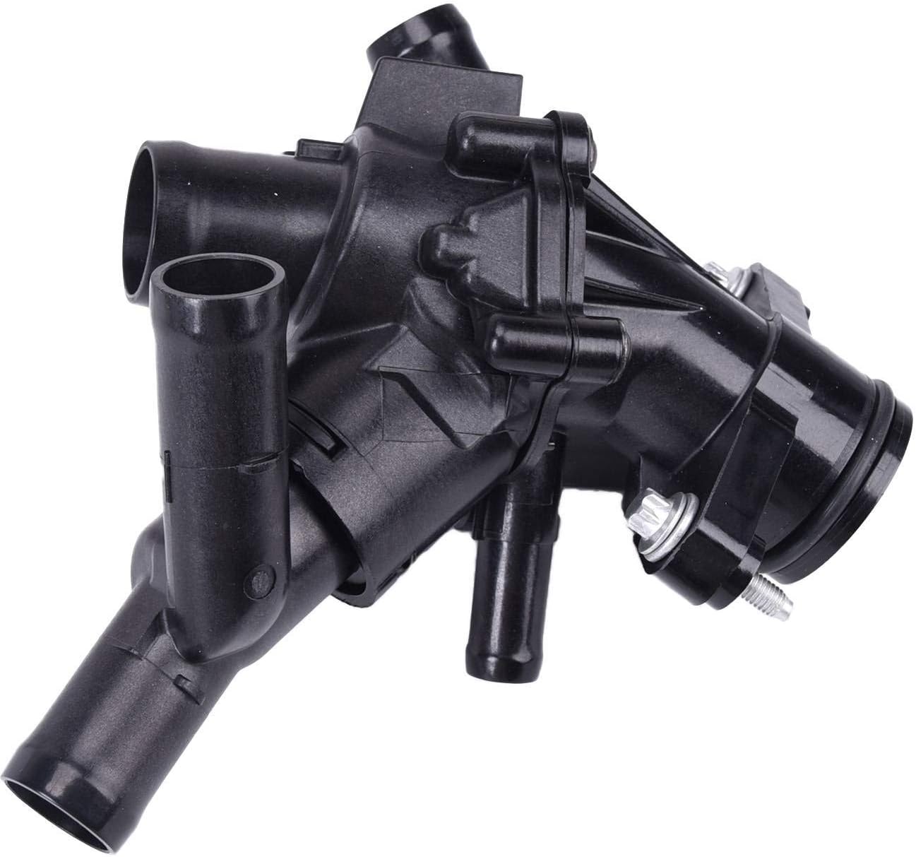 Bapmic A2702000615 Engine Coolant Thermostat Housing Compatible with Mercedes-Benz GLA 250 CLA 250 CLA 45 AMG® 2.0L