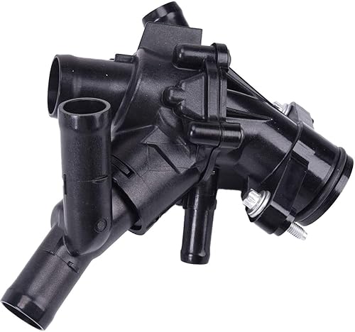 Bapmic A2702000615 Carcasa para termostato de refrigerante de motor compatible con Mercedes-Benz GLA 250 CLA 250 CLA 45 AMG 2.0L