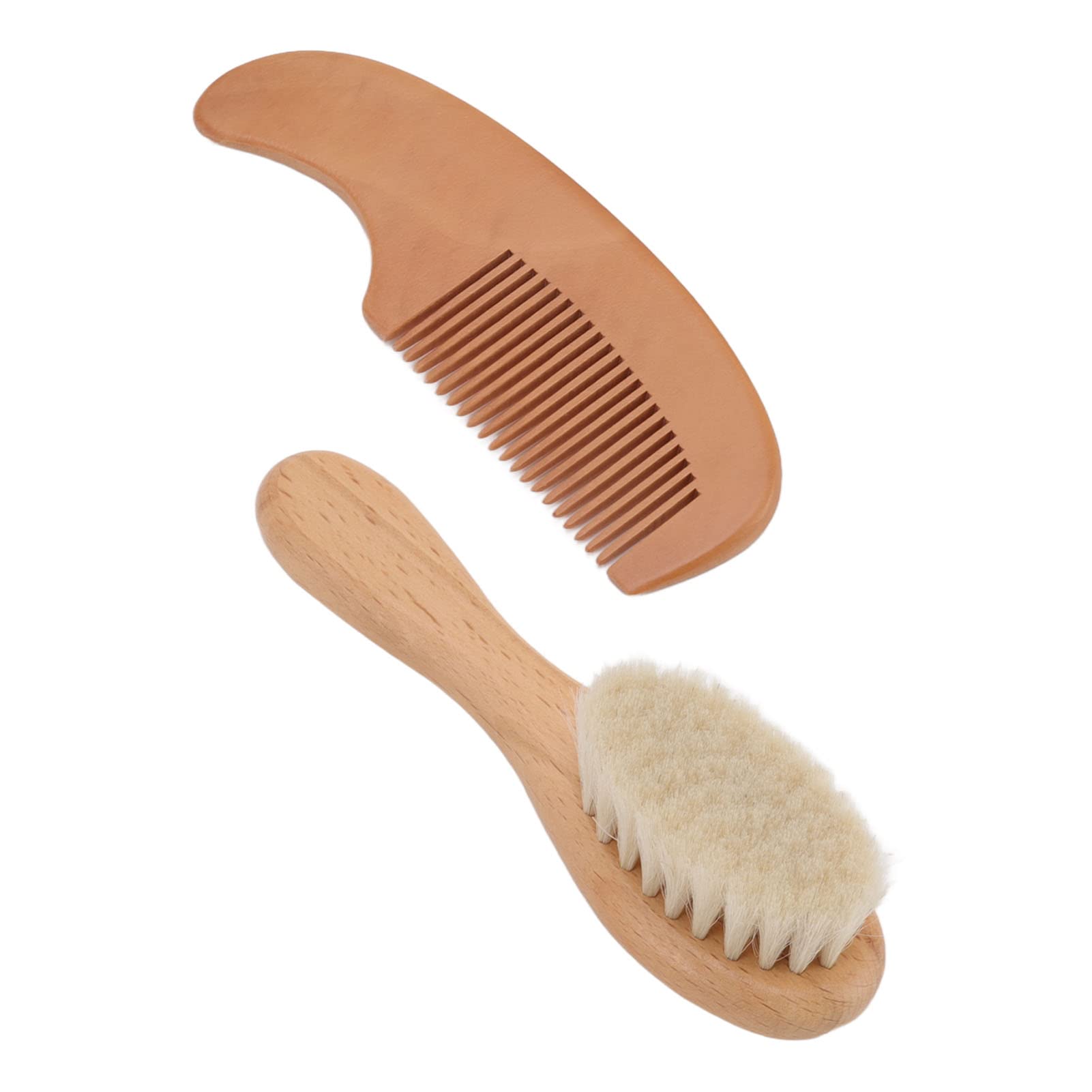 Baby Brush, Baby Brush And Comb Set Baby Brush And Comb Set Multifunction Composite Wood And Wool Baby Baby Men Hair Baby Bath