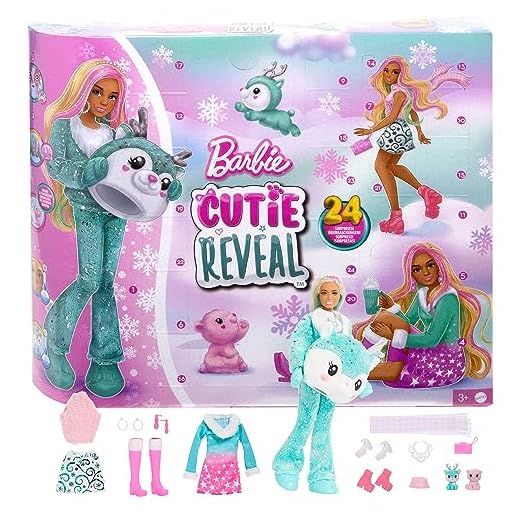Barbie Cutie Reveal adventskalender 2023
