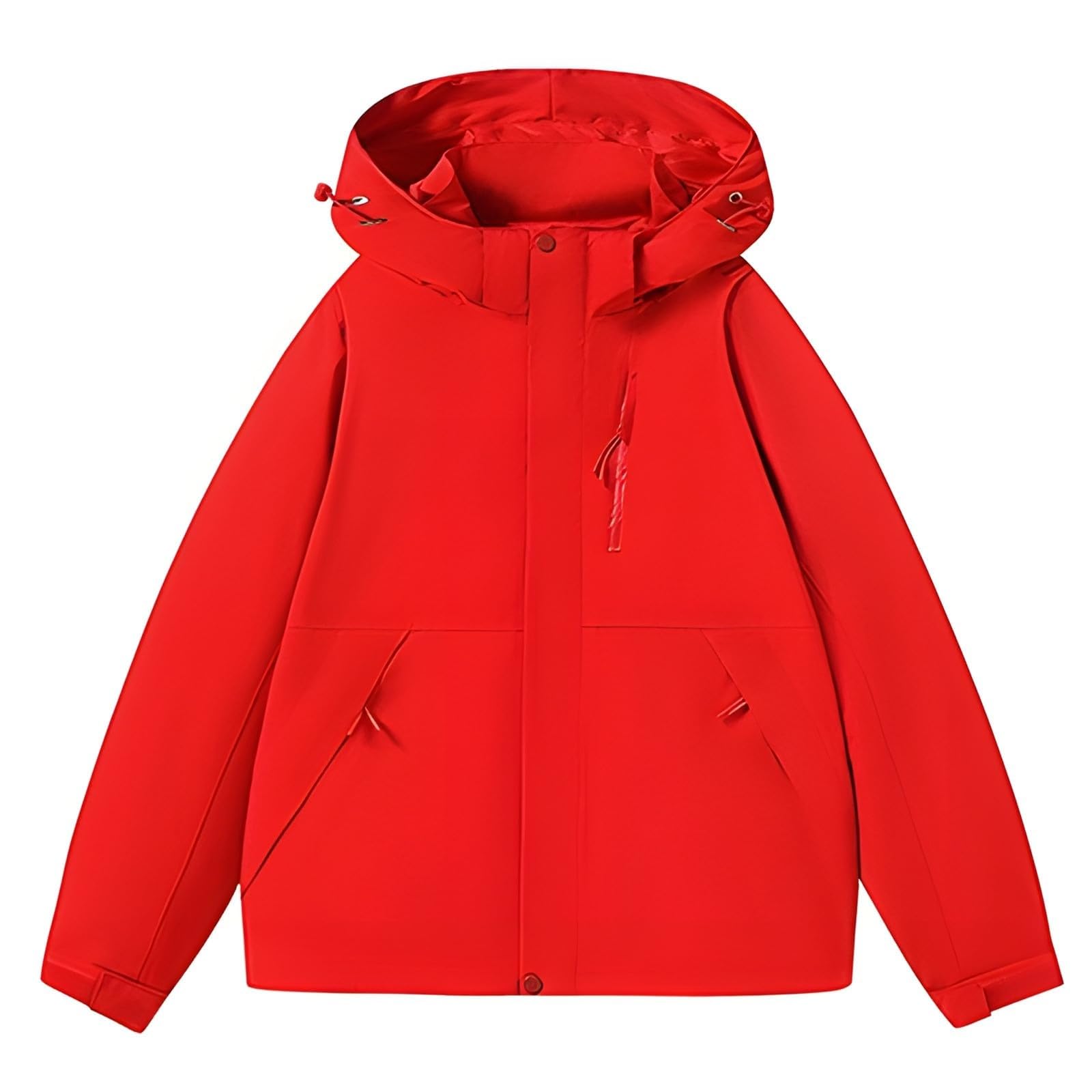 Chaquetas Impermeables Para Mujer, Cortavientos Ligero, Senderismo, Viajes, Exteriores, Con Bolsillos Gorro Orejeras Mujer Chaqueta Capucha Y Cremallera Capelina Lluvia Chubasquero