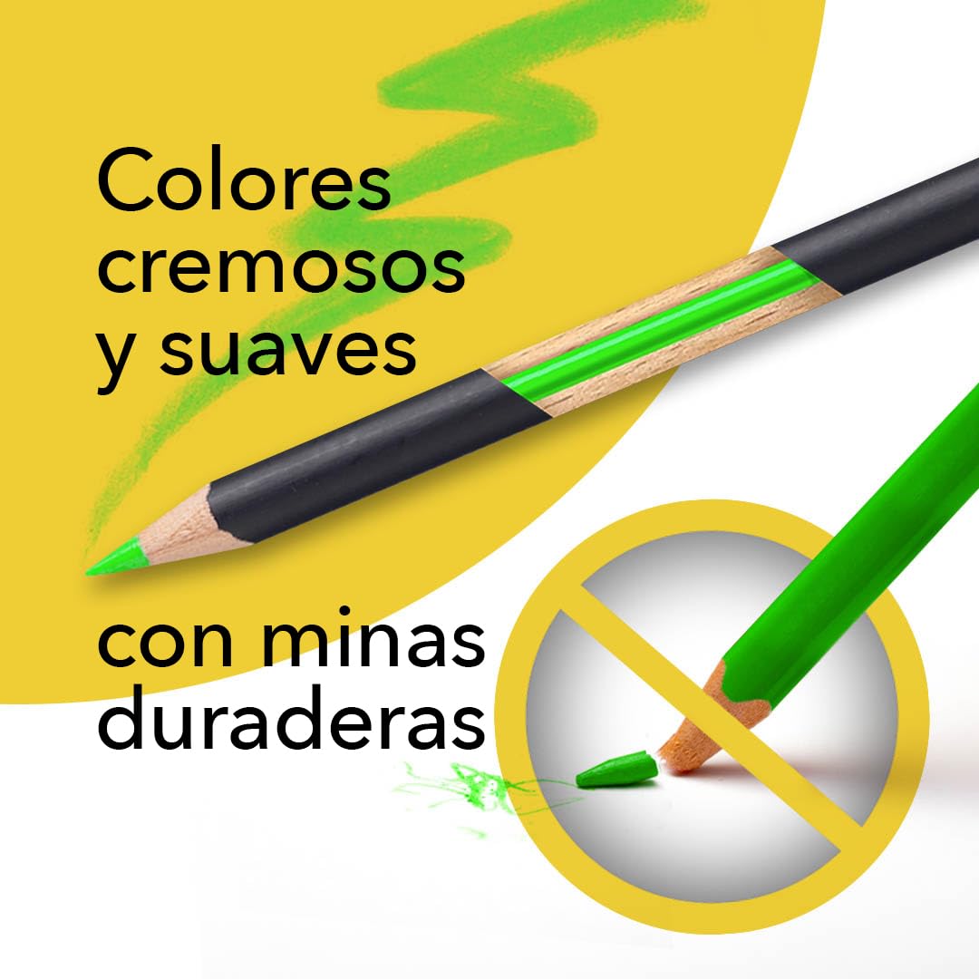 Castle Art Supplies Lápices de colores 120 unidades para artistas adultos y profesionales con bolsa cremallera