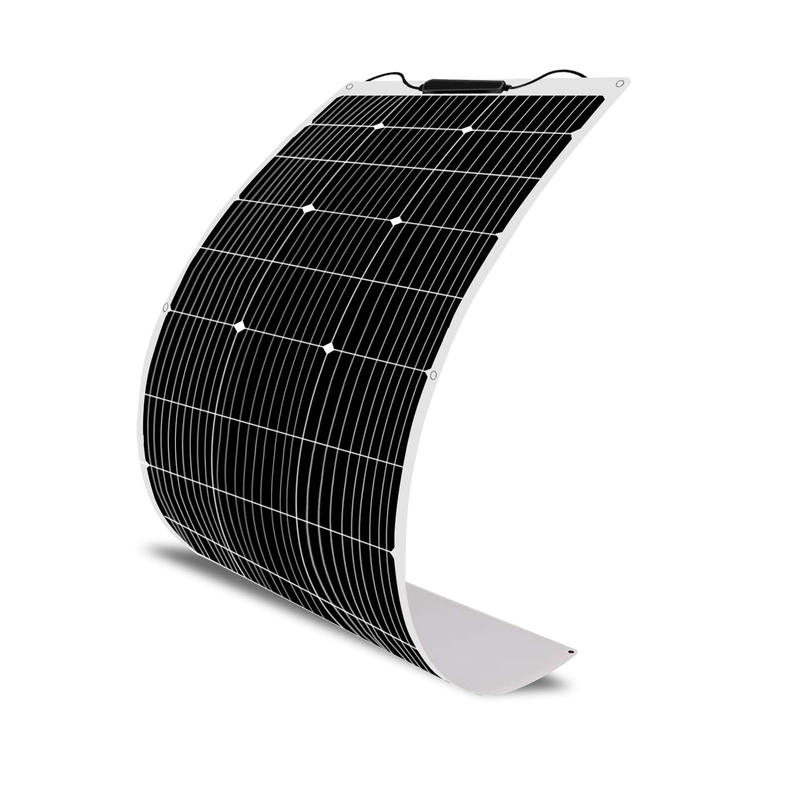 Flexibel Zonnepaneel, 100W PET Monokristallijne Zonnepanelen Draagbare Fotovoltaïsche Zonne-acculader voor RV Auto Boot Daken Caravans Camping Flexibel Zonnepaneel, 100W PET Monokristallijne Zonnepanelen Draagbare Fotovoltaïsche Zonne-acculader voor RV Auto Boot Daken Caravans Camping