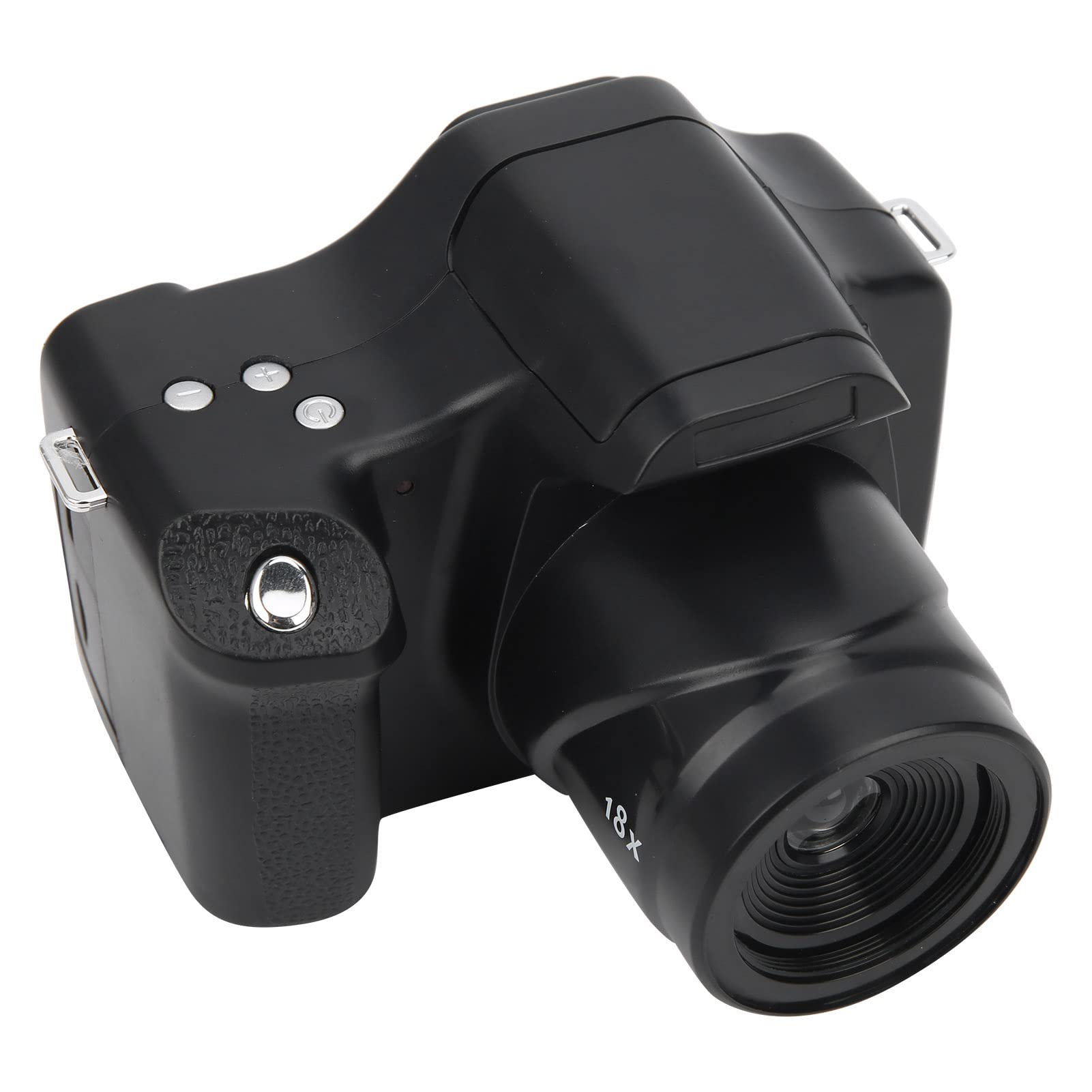 Fotocamera Digitale da 24 MP videocamera digitale Fotocamera con Schermo LCD da 3 Pollici, Fotocamera con Zoom 18X, Flash, Fotocamera Reflex Digitale Portatile Automatyczne aparaty cyfrowe