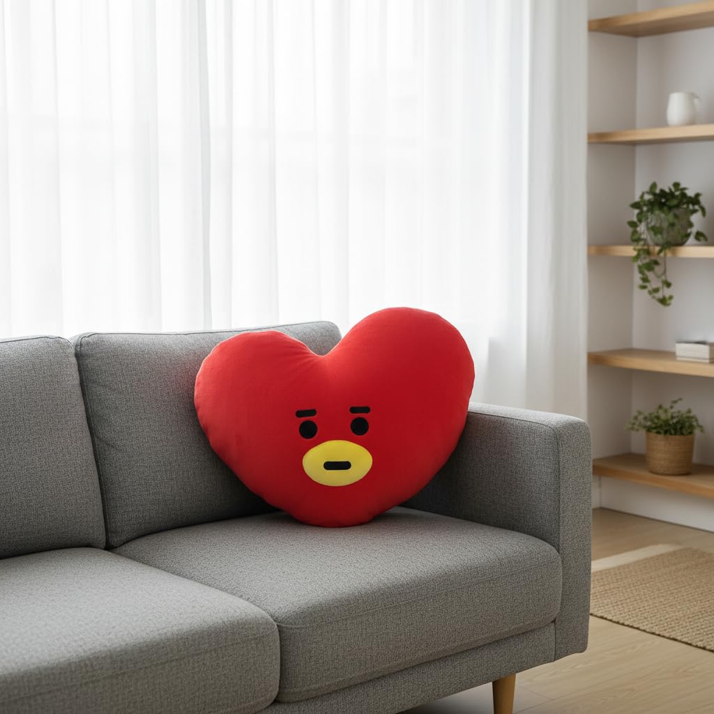 Buy MINISO BT21 TATA Head-Shaped Plush Pillow 16 Inch | Soft