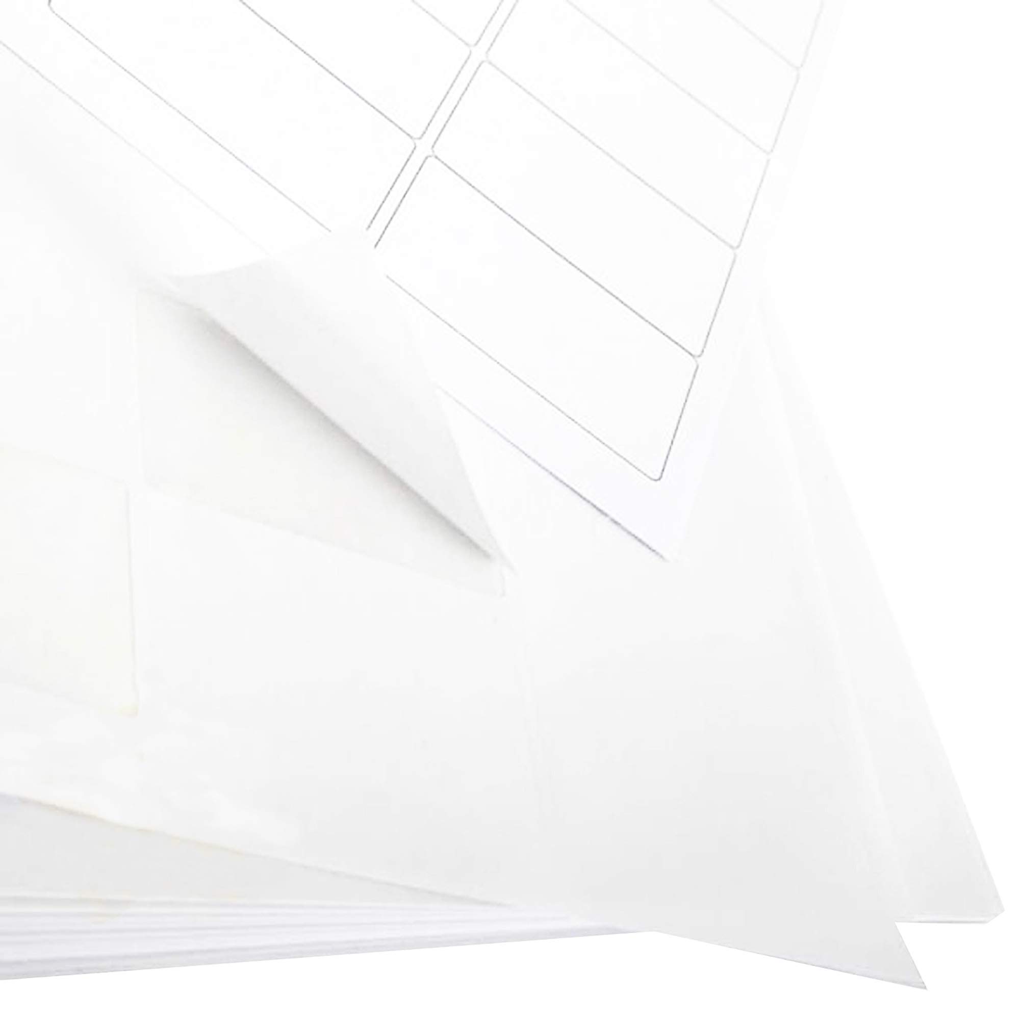 14 Per Sheet A4 Self Adhesive Printable Postage Mailing Shipping Blank White Sticky Postal Stickers Address Labels (400)