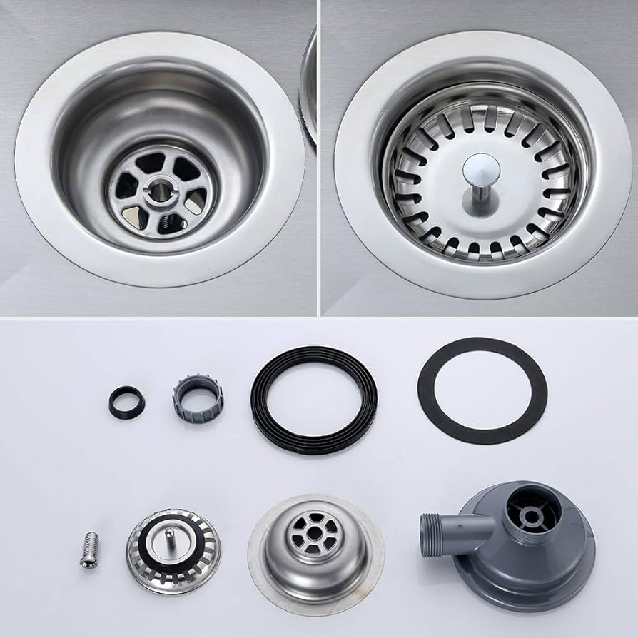 How To Install Double Kitchen Sink Drain Plumbing Diagram?, 45 OFF