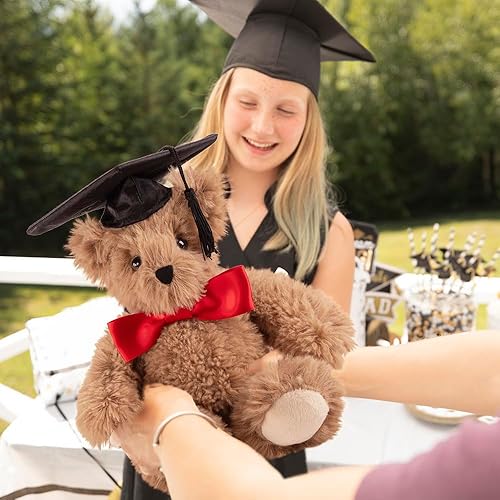 Miniatura 10 de Vermont Teddy Bear Osos de Navidad, 13 pulgadas, sombrero de Papá Noel, peluche suave