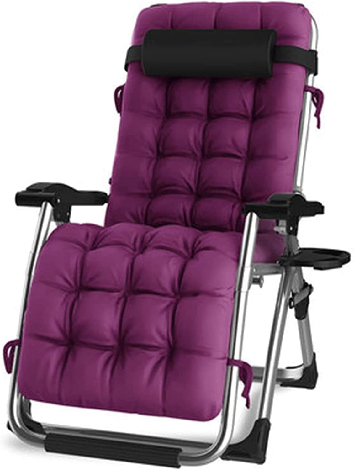 Chaise longue à coussin épais et grand confort - Qualité et solidité 260 kg