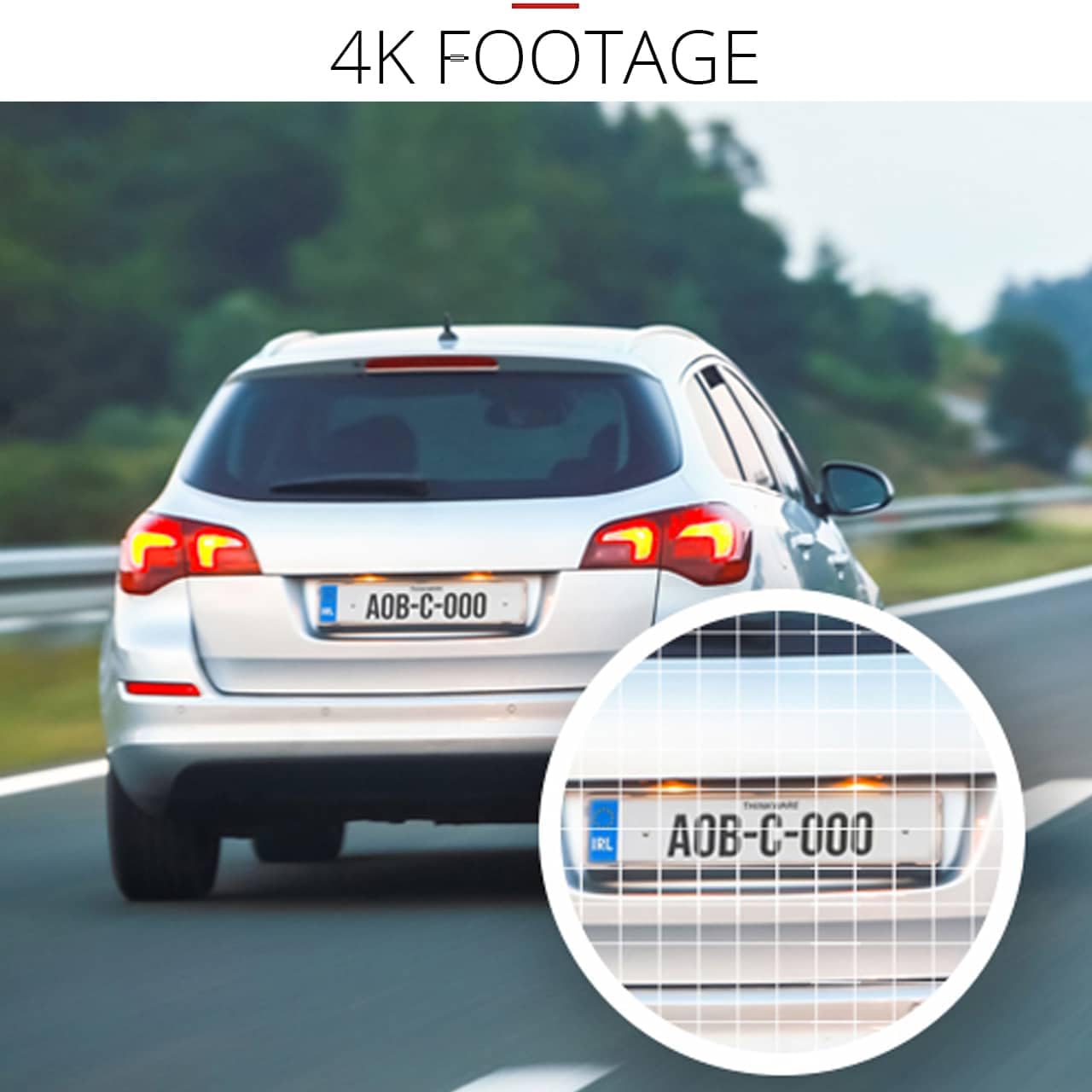 Thinkware ARC 700 Dash Cam – 4K UHD 2160p anteriore e 2K QHD telecamera posteriore per auto – Wi-Fi GPS integrato, super visione notturna 3.0, cavo hardwire per modalità parcheggio sicuro della