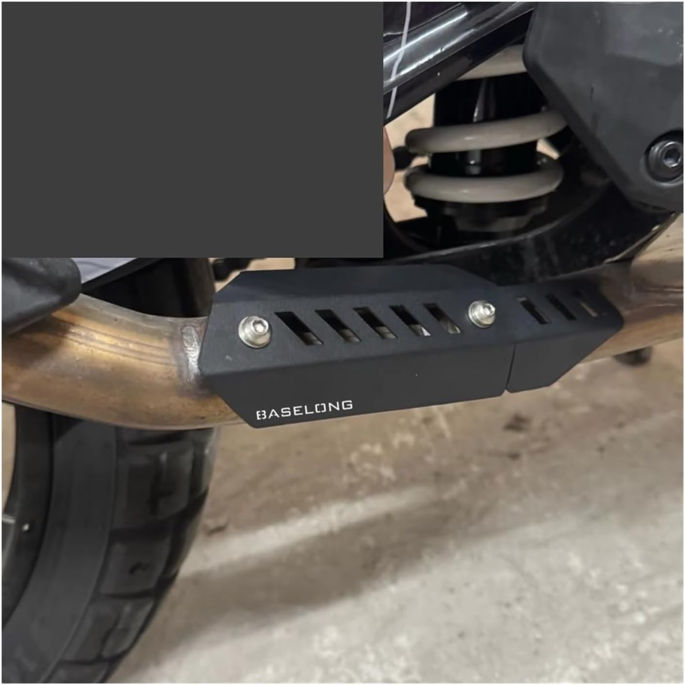 Moto Exhaust Pipe Protector Heat Shield Cover Guard Anti-scalding Cover Compatible With CF 450 MT 450MT MT450 2024 2025 Mt450 2026