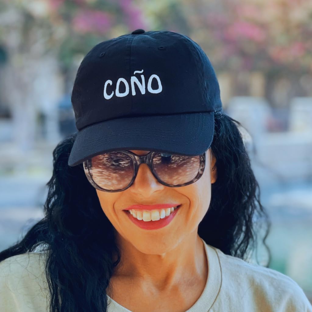 DSY Lifestyle Coño Puerto Rican Funny Sayings Unisex Baseball Hat - Puertorican Slang Cap