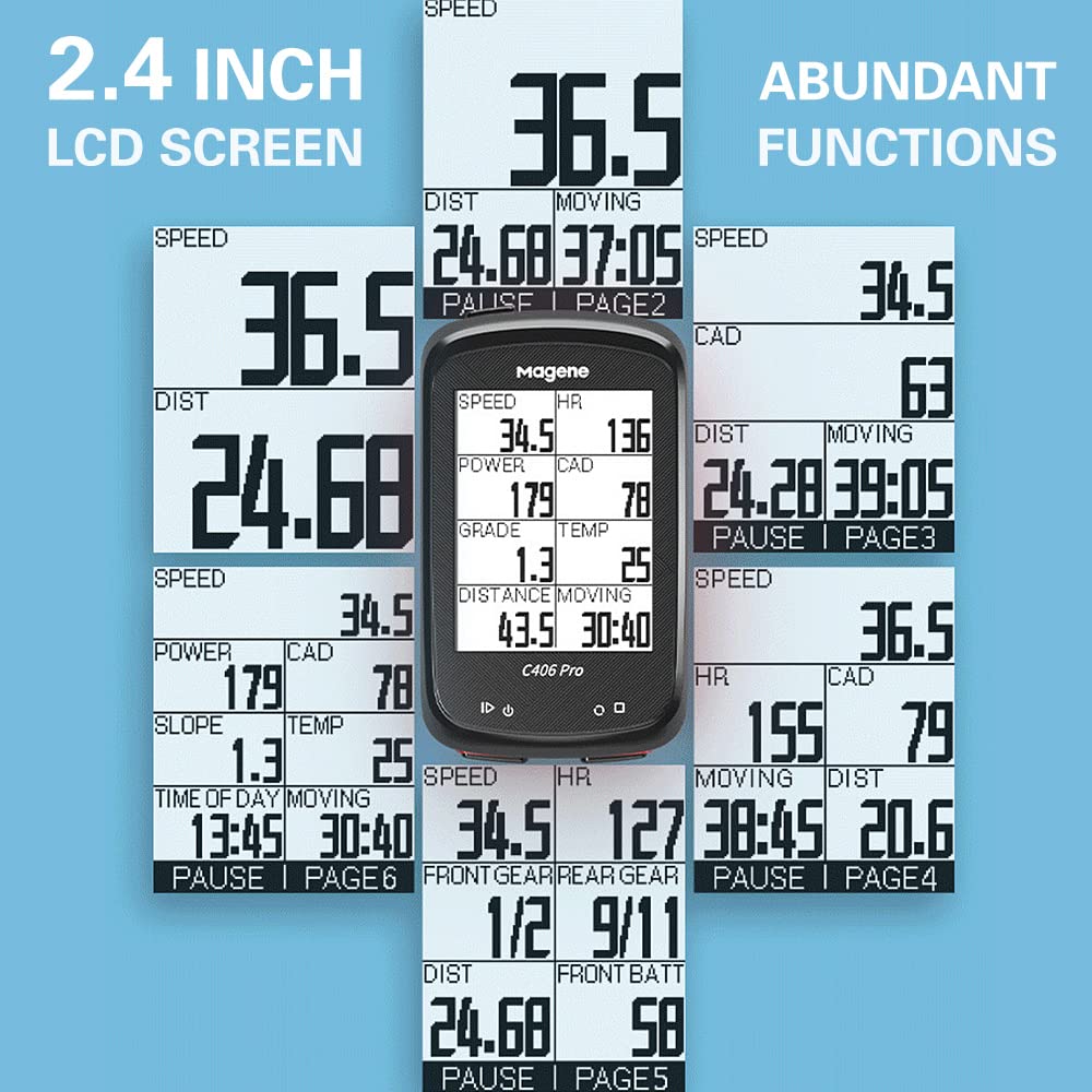 Jemora Rower GPS Komputer Wodoodporny Bezprzewodowy Smart Bike Prędkościomierz Rower