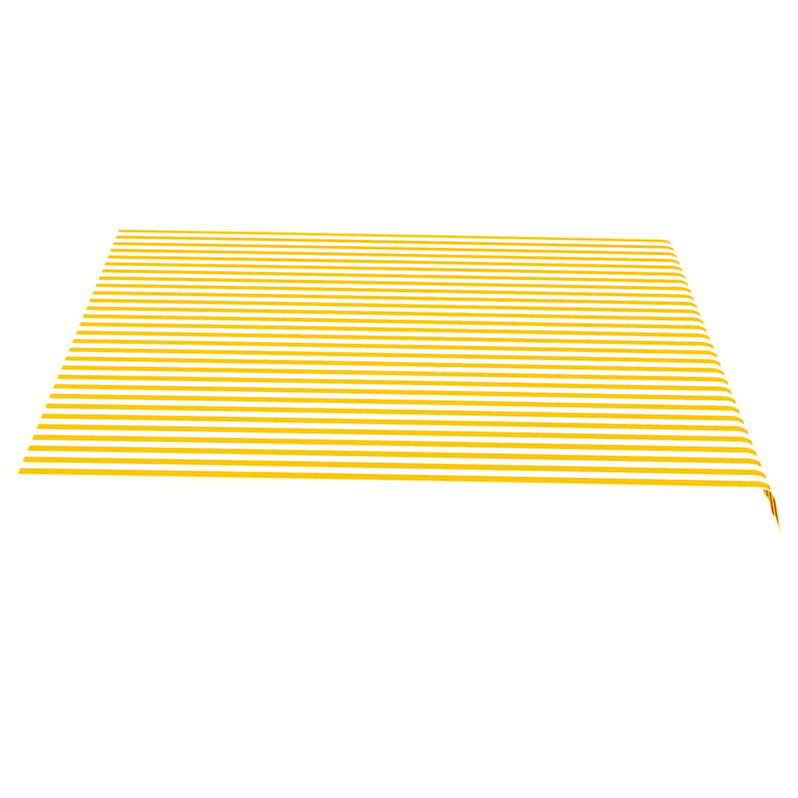Tessuto Di Ricambio Per Tenda Da Sole, Impermeabile, 450x300 Cm, Giallo/arancione, Resistente UV, Senza Struttura - 4