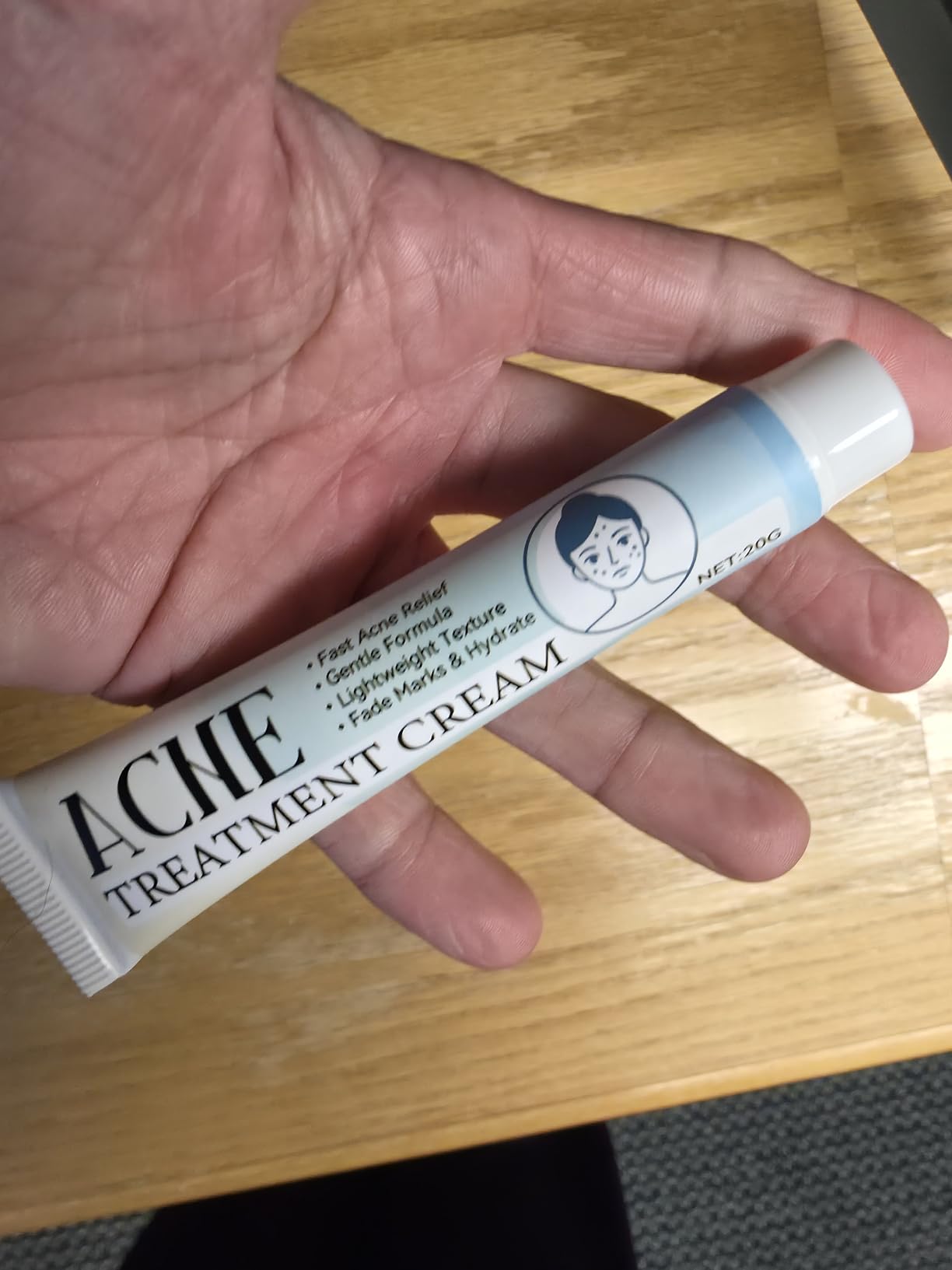 Halldeli Acne Treatment for Face, SalicylicAcid Cream, Blemish Care Formula for Skin Types, Pimple Treatment for Face & Body, Gentle Daily Care for Oily & Blemish Prone Complexions, Helps Improve Appearance