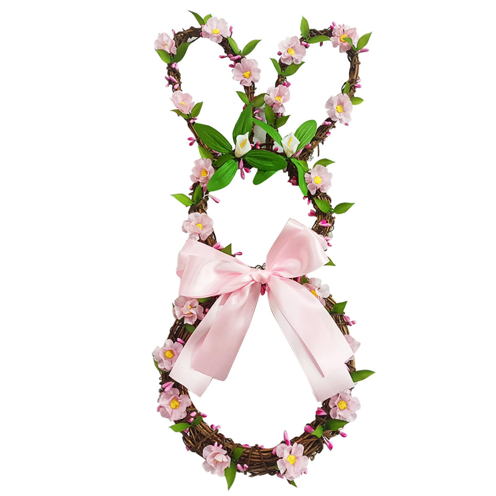 Kalttoy Flower Headband Accessory Delightful Easter Flower Hoop Beautiful Wreath for Easter Celebrations Festive