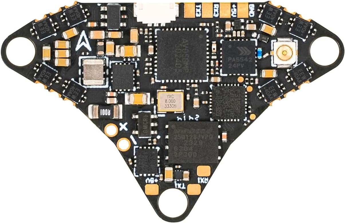 BETAFPV Air Brushless Flight Controller Lightweight 1S AIO FC with G473 CPU 16MB BlackBox BB51 Bluejay 96K ESC OSD Chip SPI Connection External UART Port for 1S FPV Whoop Quadcopter - 4IN1