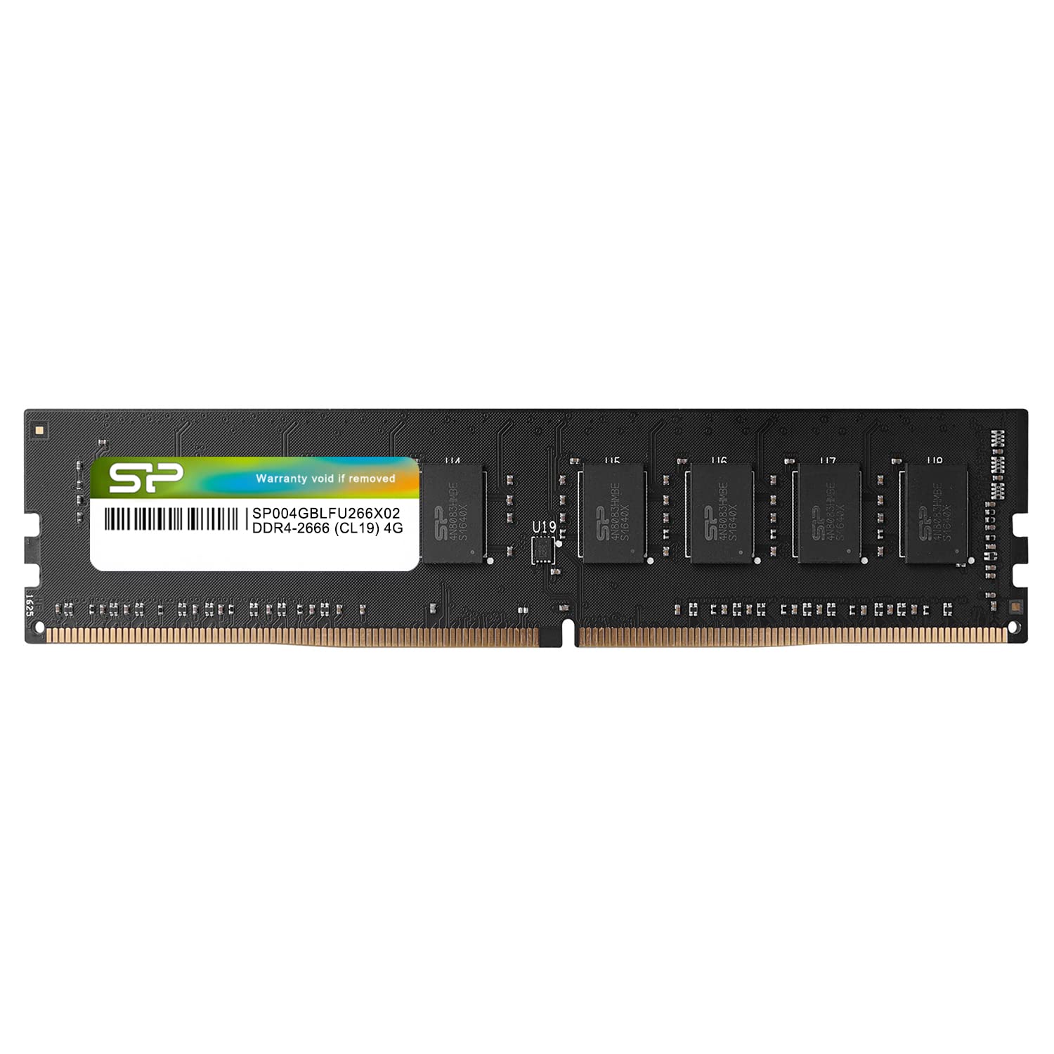 SP Silicon Power Silicon Power DDR4 4GB 2666MHz PC4-21300 CL19 1.2V 288-Pin UDIMM Desktop PC Computer RAM Memory Module SP004GBLFU266X02 (B09LYVRDDY) Amazon Price History, Amazon Price Tracker