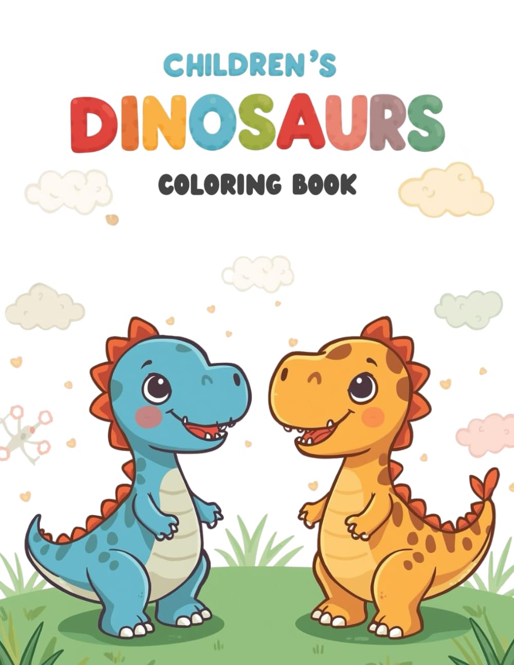 Children's Dinosaurs Coloring Book