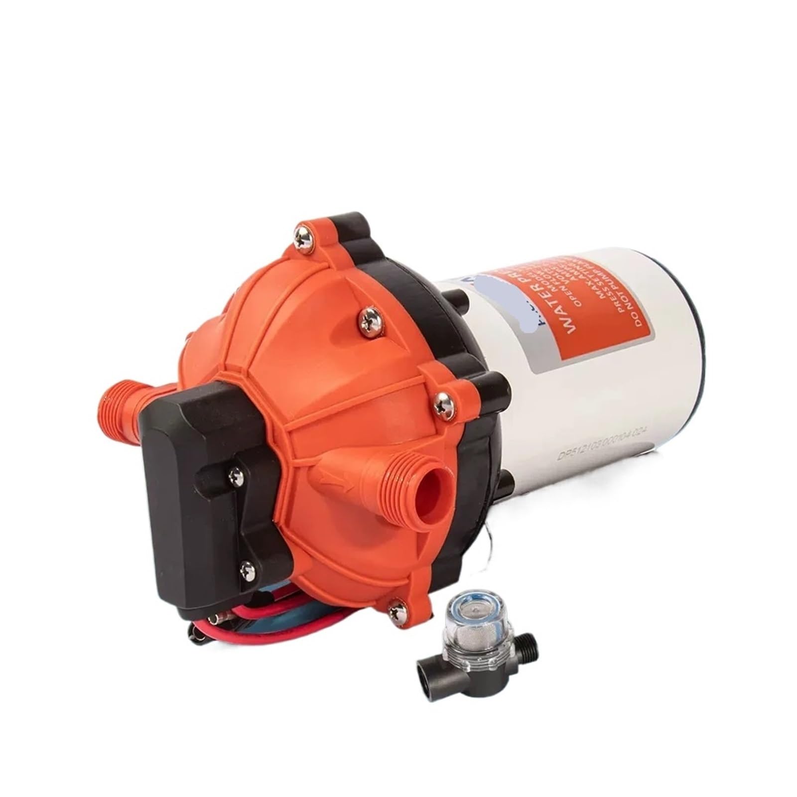 Pompe électrique CC 60 PSI à membrane haut débit pour circuit d'eau autonome