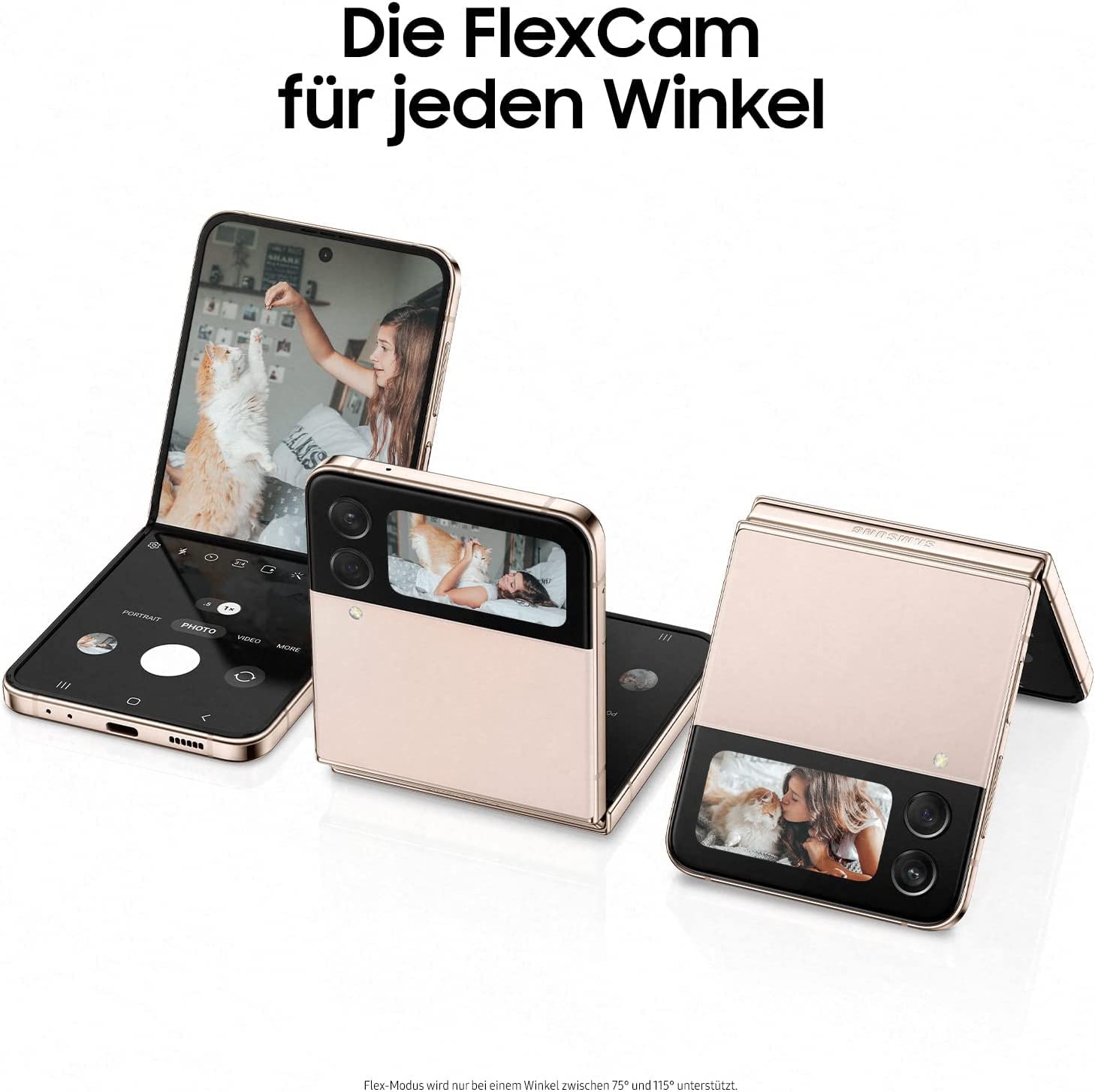 Samsung Galaxy Z Flip4 本体 Samsung Galaxy Z Flip4 Enterprise Edition, Android Smartphone
