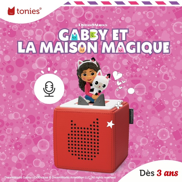 Figurine Tonie - La Maison De Gabby (P'tichou) - Pour Toniebox - Contenu Audio 49 Min - Enfant Dès 3 Ans - 2