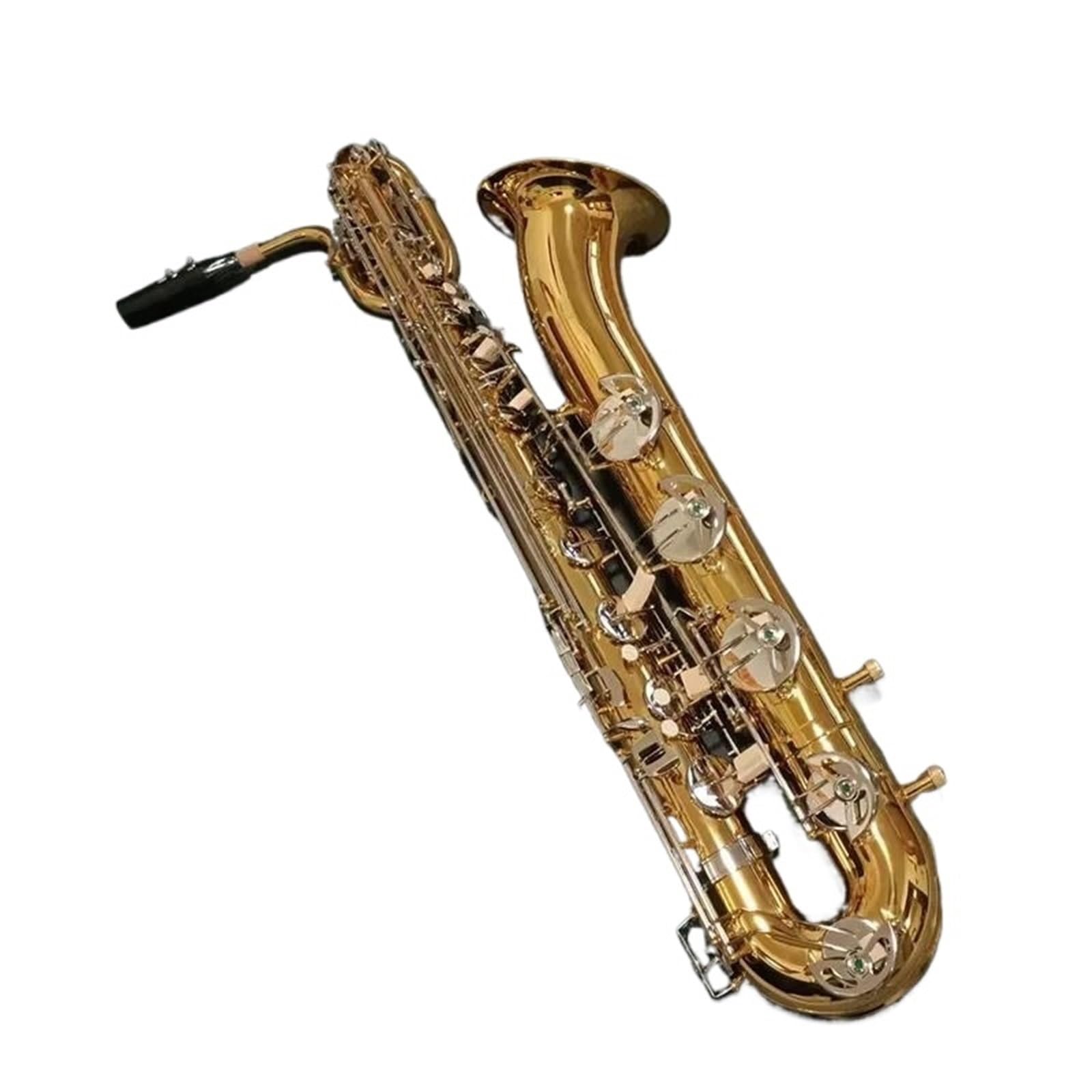 Sassofono professionale Sassofono Baritono In Mi Bemolle Strumento A Fiato Professionale Placcato In Ottone Con Custodia