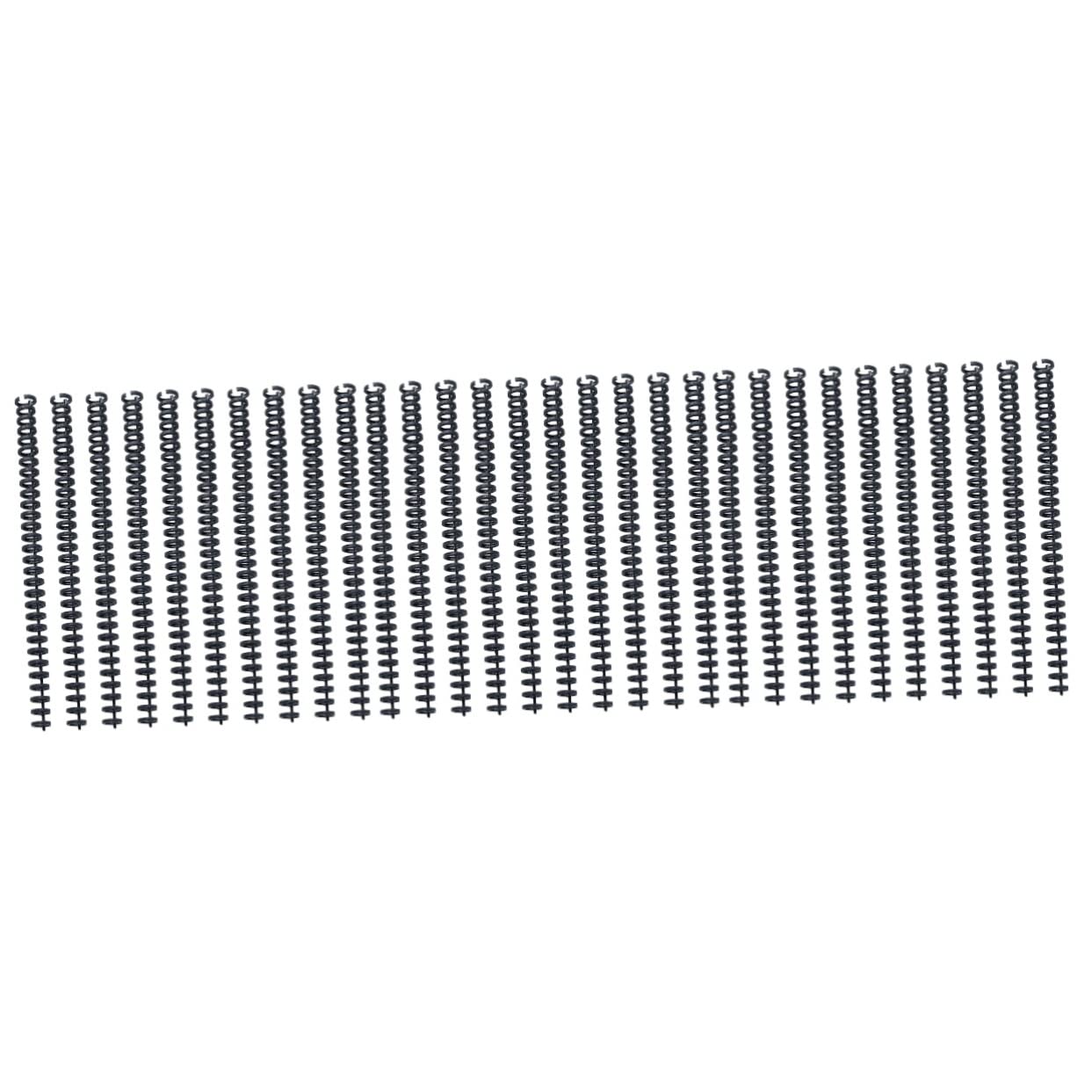 Uonlytech 3 Set Dorsi Di Rilegatura A Spirale In Plastica Dorsi Di Rilegatura Ad Anelli A Spirale Rilegature A Pettine Spirali Dorsi A Spirale Per Rilegatura A Spirale 10 pezzi*3