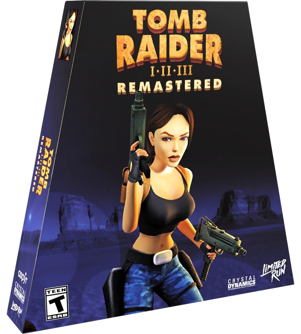 Tomb Raider I-III Remastered Convention Exclusive Tomb Raider III Cover Art Variant - for Playstation 5