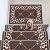 Stair Treads Fleur De Lis Floral Design Slip Resistant Backing, Stain Resistant, Red, 8.5''X26'' Set of 13