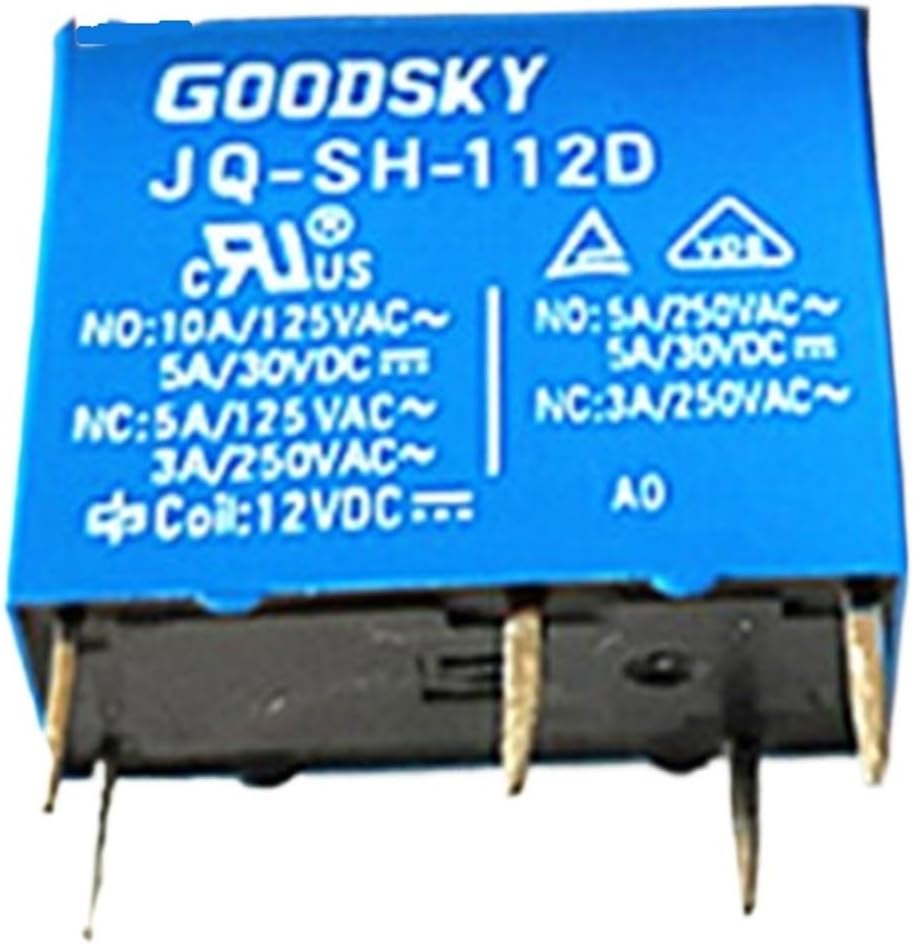 5 PCS JQ-SH-112D 10A 12V Relay