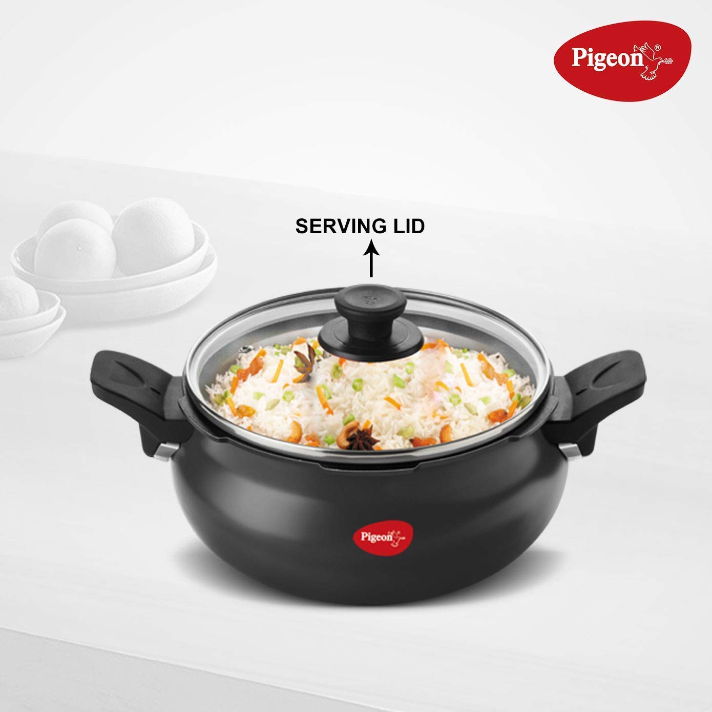 Pigeon 5.3 Quart AllInOne Super Cooker Steamer, Cooking Pot