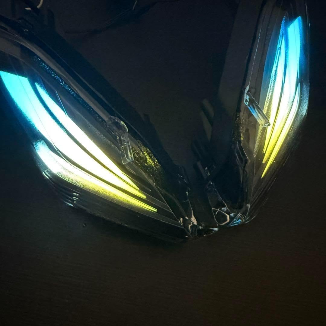 超最新 シグナス3型 app色変更 デイライト ポジション 爆光