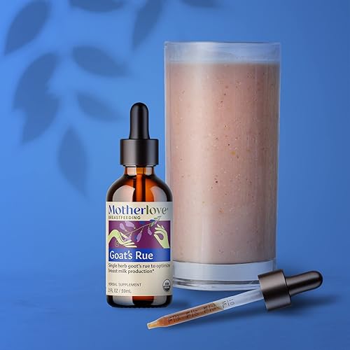 Miniatura 5 de Motherlove Goats Rue - Suplemento de lactancia tintura de 2 onzas para el desarrollo del tejido mamario y la optimización del suministro de leche