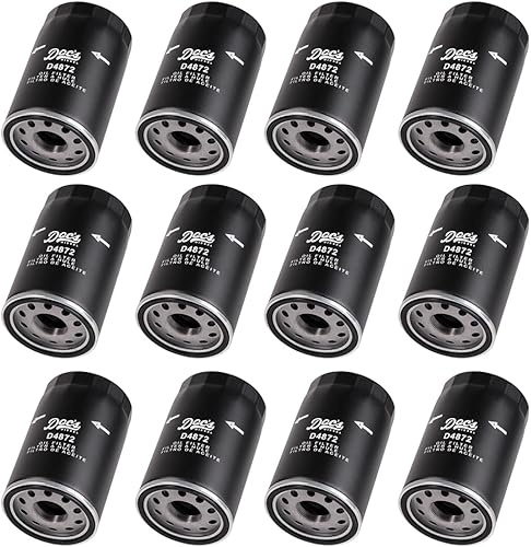 DOC'S DIESEL Filtro de aceite Powerstroke de 7.3L 1994-2003 Sustituye a FL1995 Paquete de 12 Filtro de aceite de grado OEM