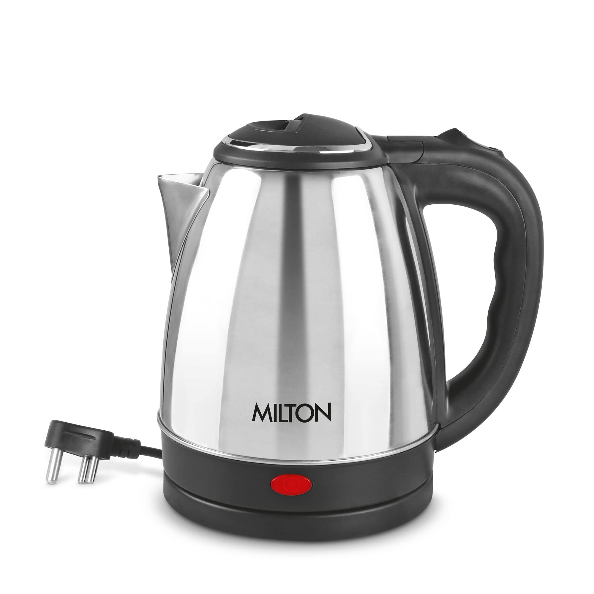 Milton Euroline Go Electro 1.5 Stainless Steel Electric Kettle, 1 Piece, Silver, 1.5 Litres | Power Indicator | 1500 Watts | Auto Cut-off | Detachable 360 Degree Connector | Boiler for Water (B092SXPTZM) Amazon Price History, Amazon Price Tracker