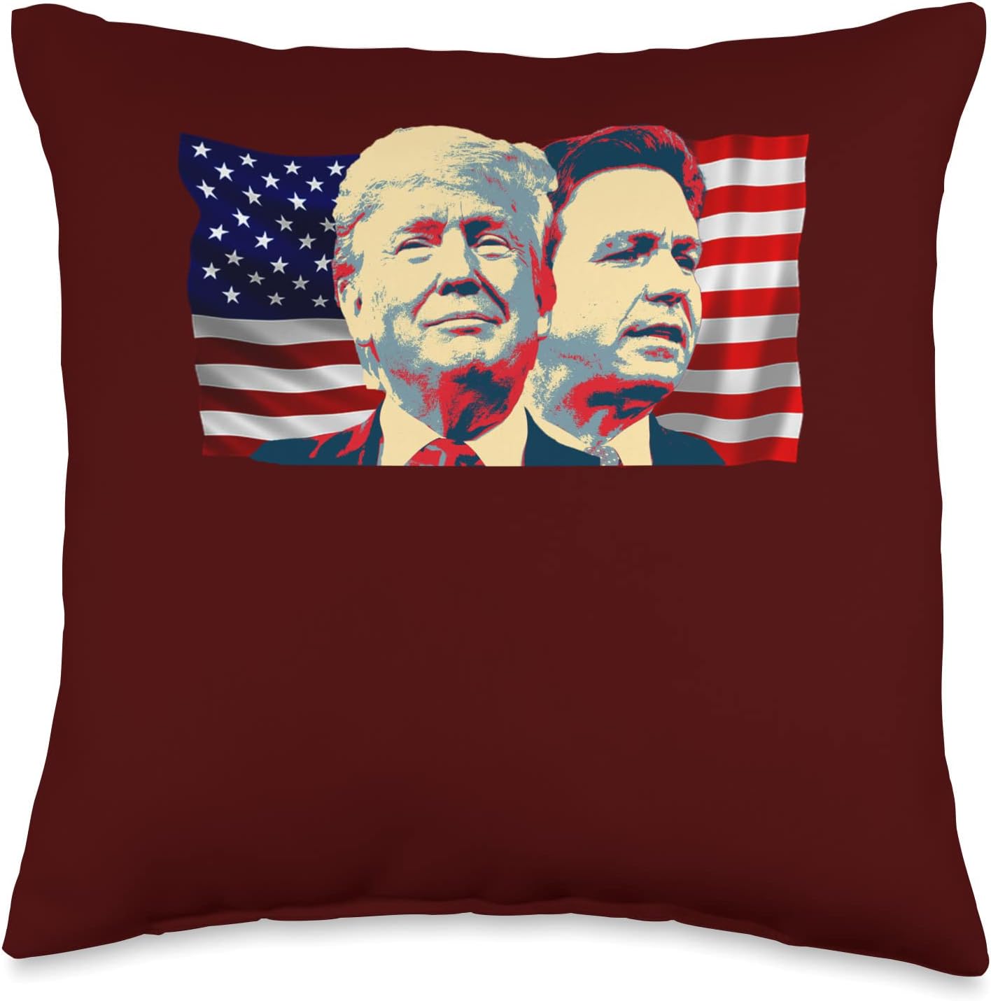 Donald Trump Ron DeSantis 2024 American Flag Patriotic
