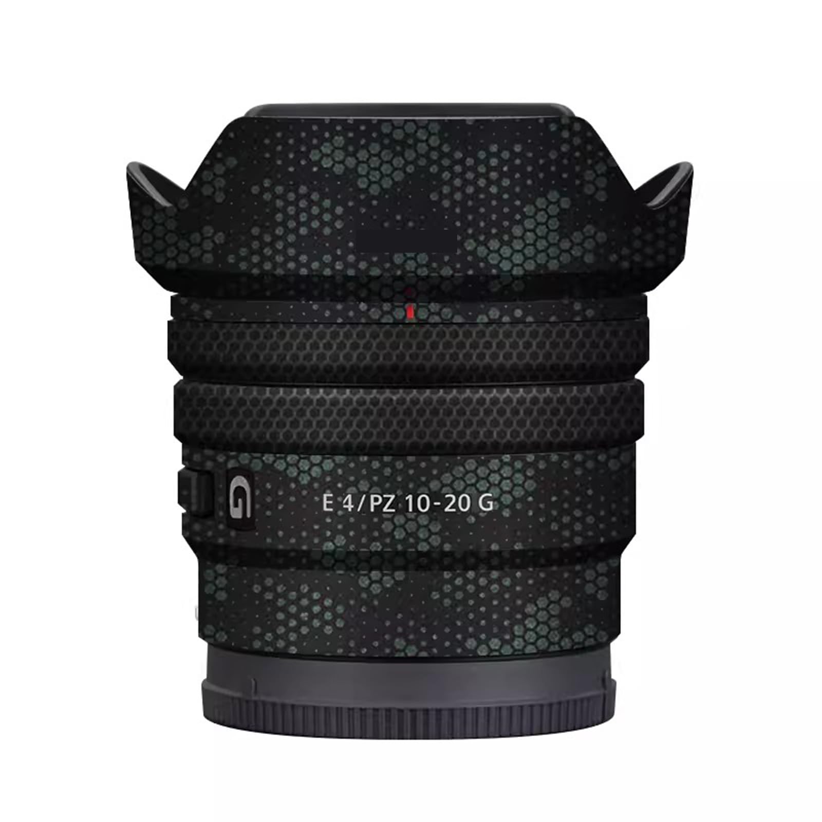 Autocollant vinyle Sony E PZ 10-20 mm F4 G vert mamba