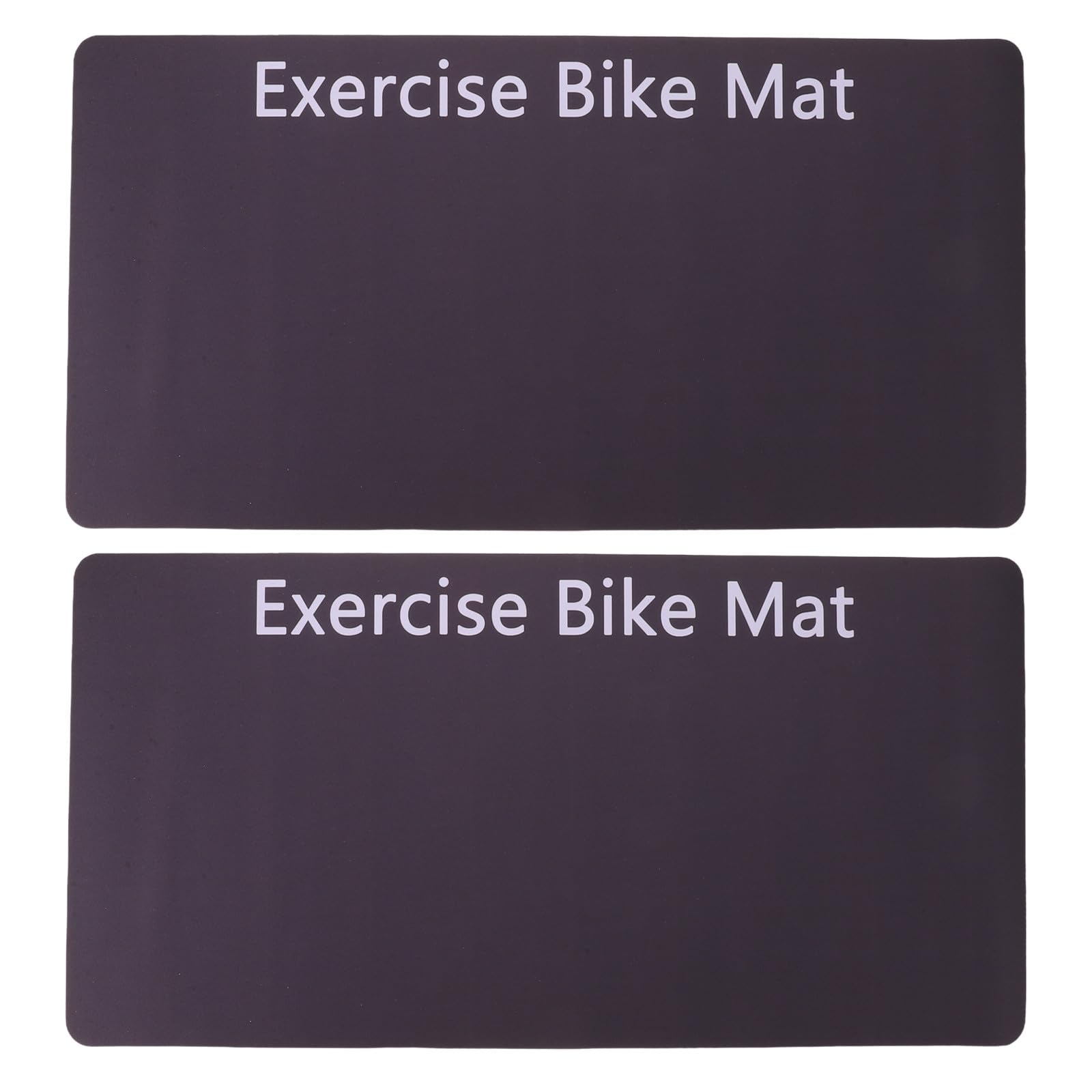 Alfombrilla para máquina de Ejercicio (2 Unidades) - Almohadilla de Goma amortiguadora para Cinta de Correr - Alfombrilla de 60 x 30 cm (23,6 x 11,8 Pulgadas) para Reducir el Ruido y Las